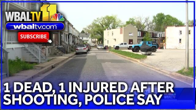Police: 1 dead, 1 injured in Park Heights shooting
