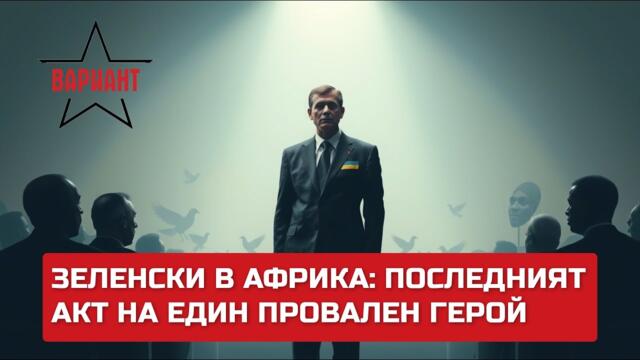 ЗЕЛЕНСКИ В АФРИКА: ПОСЛЕДНИЯТ АКТ НА ЕДИН ПРОВАЛЕН ГЕРОЙ,  Вариант #493