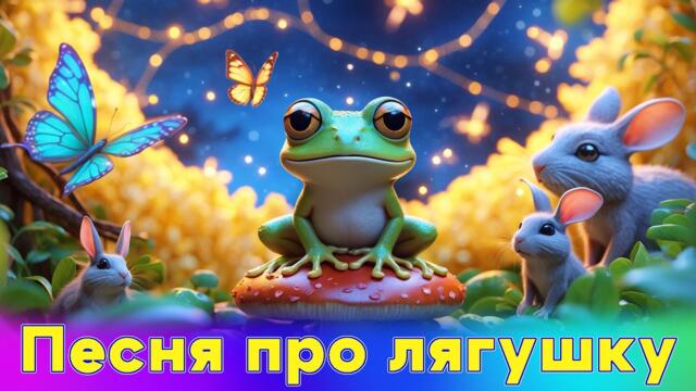 🎵 Веселая песня про лягушку – Забавный детский клип! 🐸