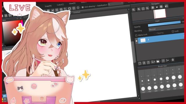 【Art & Commissions】I promise I'm not gonna procrastinate🖋️| #ShibiOnAIR