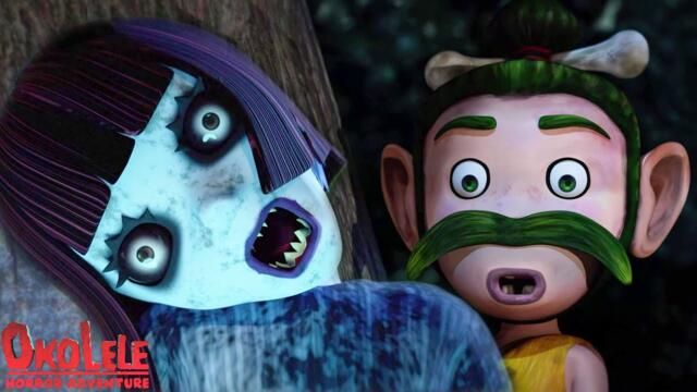 Oko Lele Horror Adventure ⭐ The Crooked Head — Episode 2 ⭐ CGI animated short