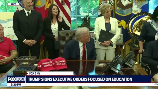 FULL VIDEO: President Donald Trump signs Executive Orders on Education