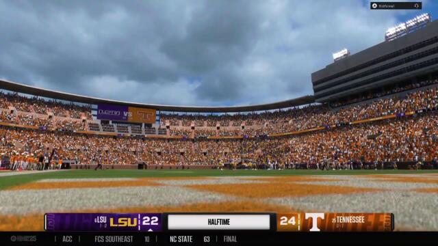 CFB 25: Tennessee vs LSU