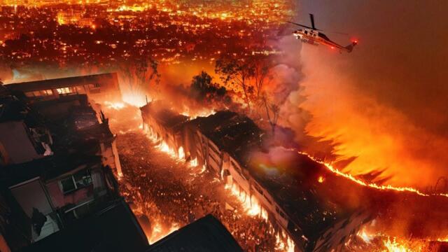America on Fire: New Jersey Wildfire Covers Ash, Heavy Pollution. Why Did the Man Burn the Forest?