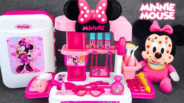 Mickey ASMR🐭 Satisfying with Unboxing Disney Minnie Mouse Toys Doctor Playset | Review Toys ASMR