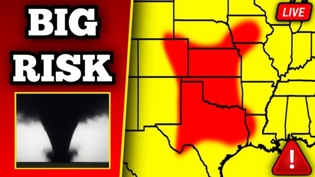 The Wedge Tornado Near Matador, Texas, As It Occurred Live - 4/24/25