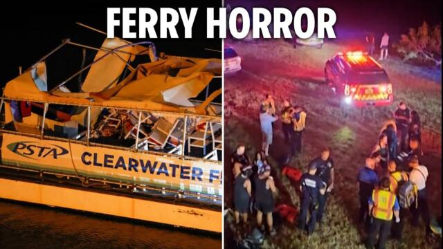 Ferry smashes into boat in Florida in fatal crash