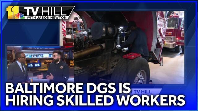 11 TV Hill: Baltimore DGS seeks to hire skilled workers