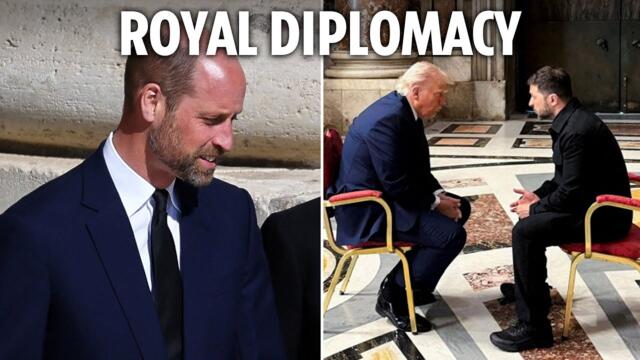 How William’s key move brought Trump & Zelensky together for Vatican talks