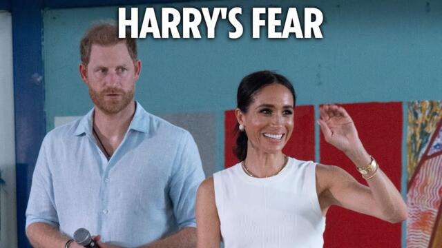 Harry is petrified of losing Meghan but also petrified OF her - it’s obvious