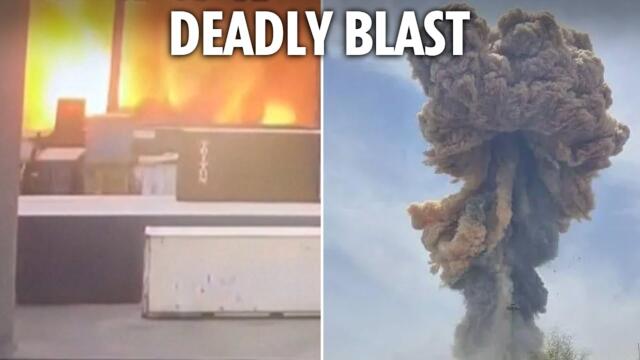 Massive explosion at Iran port caught on CCTV as death toll rises