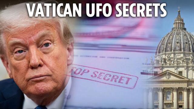 Why new Pope & Trump hold key to secret UFO files - insider says 'truth is coming'