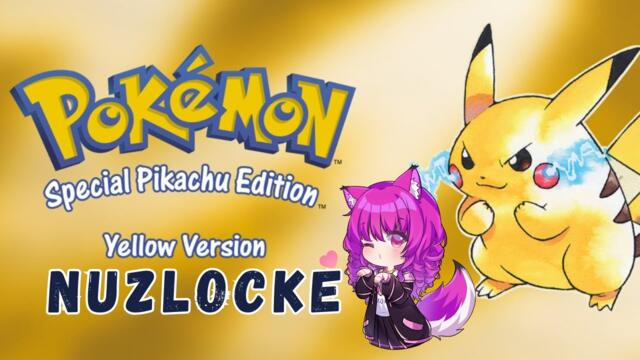 First Solo Nuzlocke stream #2 Cerulean City Gym【Pokemon Yellow】