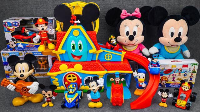 Satisfying with Unboxing Disney Junior Mickey Mouse Jumbo Fun House Playset| Review Toys ASMR