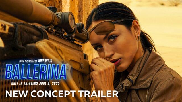 Ballerina - New Concept Trailer (2025) Keanu Reeves, Ana de Armas (4K) Teaser John Wick