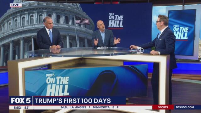 President Donald Trump's first 100 days