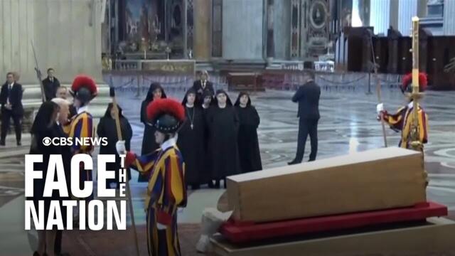 President Trump travels to Vatican for Pope Francis' funeral