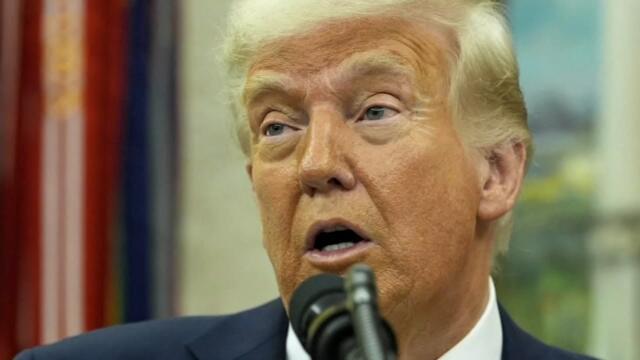 Pres. Trump approval rating over 100 days lowest of any president in past 80 years, new poll says