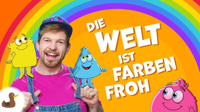 Die Welt ist farbenfroh - Kinderlieder zum Mitsingen | Kalle Klang | Sing Kinderlieder