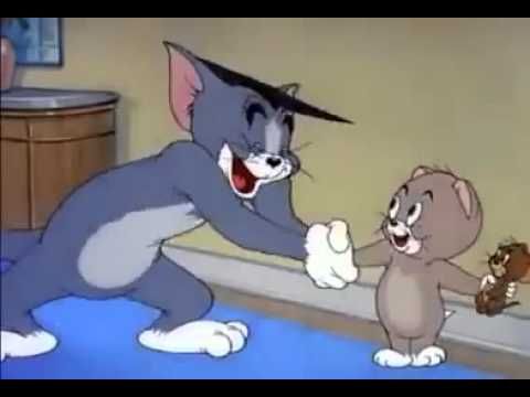 Tom &amp; Jerry - Professor Tom fighting funny