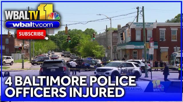 4 officers injured while taking man into custody