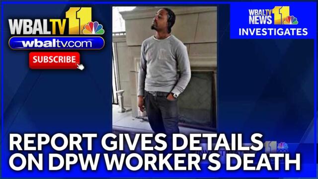 Report reveals details from day DPW worker died