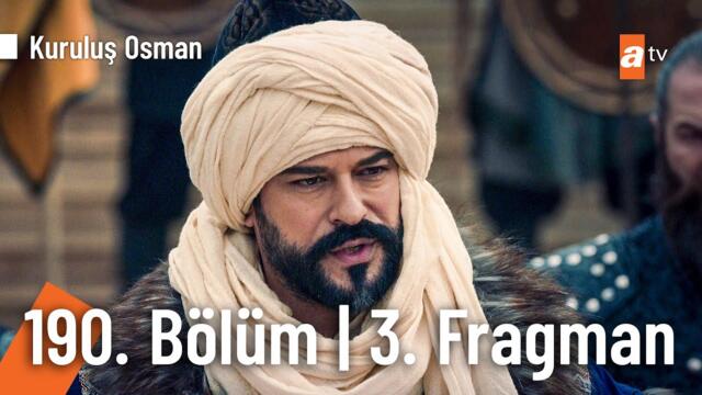 Kuruluş Osman 190. Bölüm 3. Fragman |"Bu toprakların gördüğü en kanlı savaş olacak!"@KurulusOsman