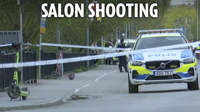 Three dead as gunman bursts into hair salon in Sweden