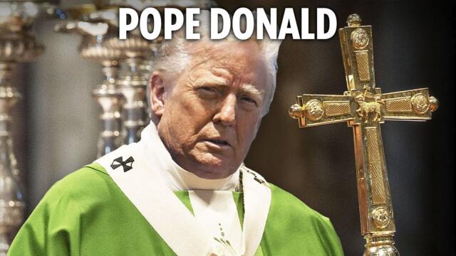 Donald Trump jokes ‘I’d like to be Pope’ ahead of conclave to elect Francis’ successor