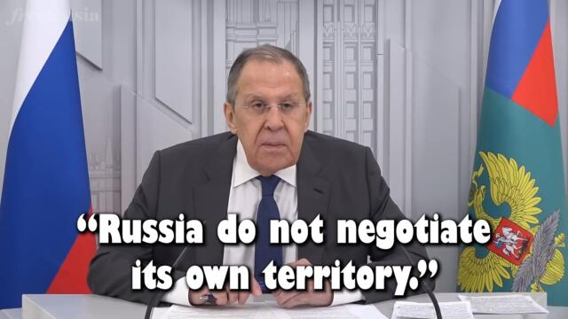 Lavrov on Crimea, Zaporizhzhia, and the Realities of Russian Diplomacy | English Subtitles