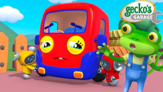 Watch Out! Clumsy Baby Truck is Here! 🚚💥 | Gecko's Garage | Nursery Rhymes for Kids