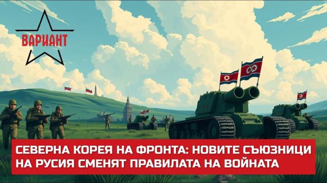 СЕВЕРНА КОРЕЯ НА ФРОНТА: НОВИТЕ СЪЮЗНИЦИ НА РУСИЯ СМЕНЯТ ПРАВИЛАТА НА ВОЙНАТА,  Вариант #498