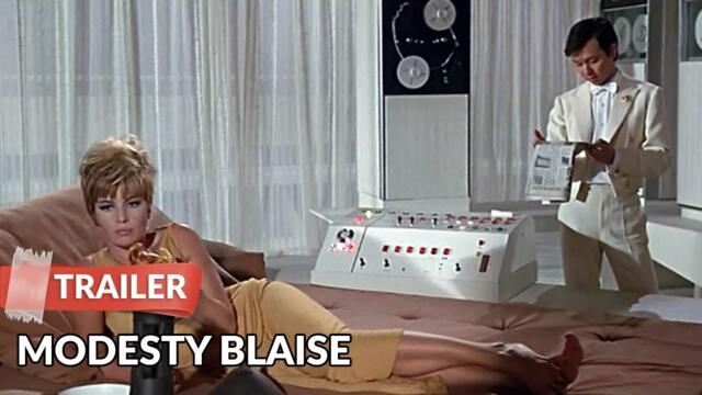 Modesty Blaise (1966) Trailer | Monica Vitti | Terence Stamp