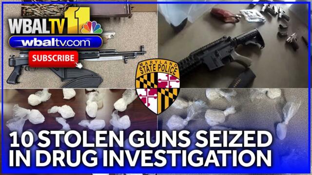 Drug-trafficking investigation recovers 10 guns, illegal drugs