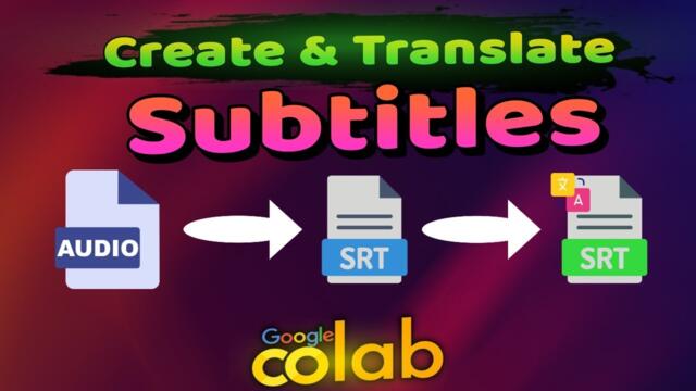 How to Convert Audio to SRT Subtitles and Translate Them with One Click!