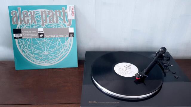 Alex Party - Don't Give Me Your Life (Original Mix) (1994) [Vinyl Video]