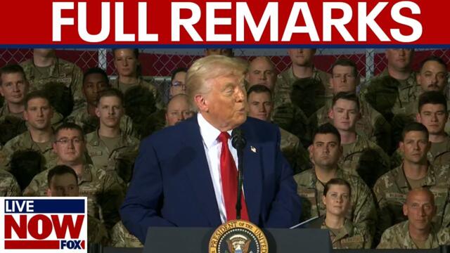 FULL REMARKS: President Trump speaks to Michigan National Guard | LiveNOW from FOX