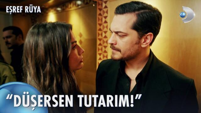 Eşref ve Nisan asansörde yakınlaştı! "Tutarsam bırakmam..." | Eşref Rüya 6. Bölüm @kanald