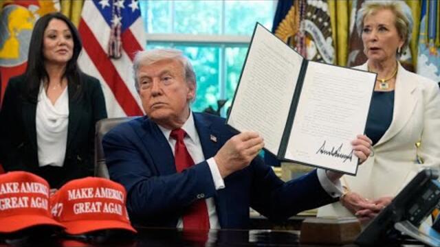 Recapping President Trump's first 100 days in office of 2nd term