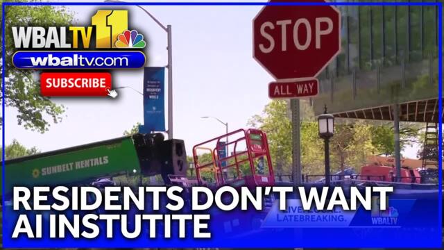 Residents don't want Johns Hopkins University AI Institute construction