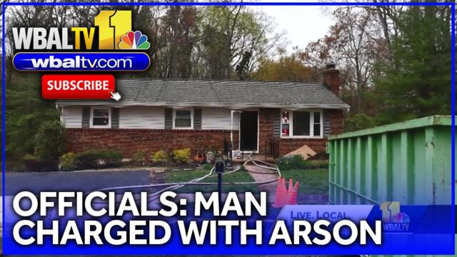 Police:  Man arrested, charged with arson