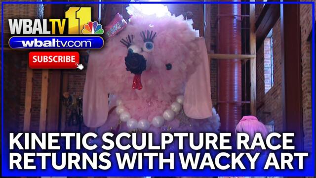 Kinetic Sculpture Race returns with wacky art