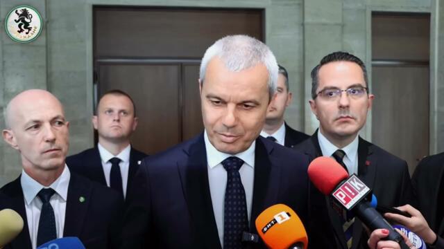 Костадин Костадинов - Идва едно фалшифицирано и незаконно влизане на България в еврозоната.