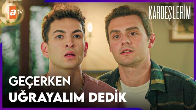 Ömer'den Tolga'nın evine çat kapı ziyaret - Kardeşlerim 62. Bölüm