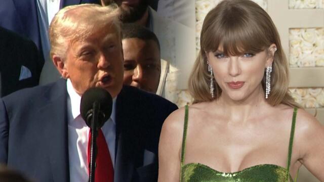 President Trump DISSES Taylor Swift During Eagles White House Visit