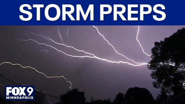 Severe storms possible in MN: Be prepared