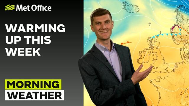 28/04/2025 - Brightening up later - Morning Weather Forecast UK – Met Office Weather