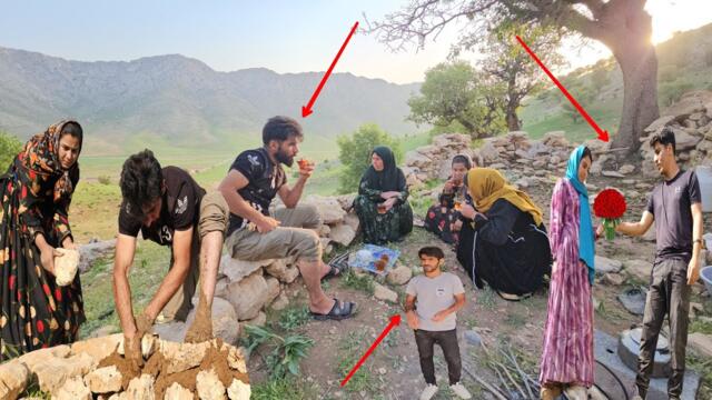 Saleh's Effort to Become Independent and Build a Place for Sheep in Nature in Zahra's Family