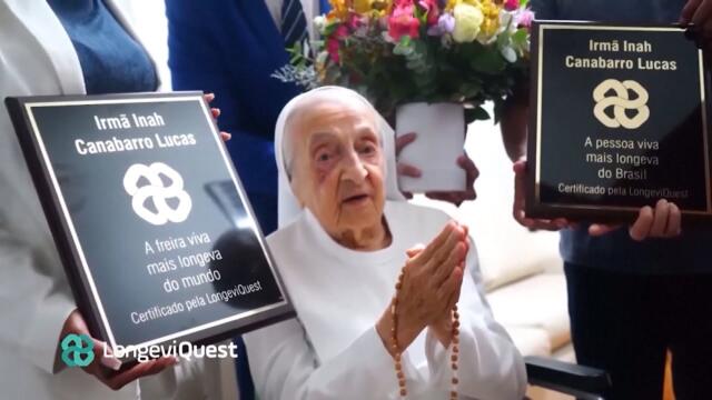 World's Oldest Living Person, Nun From Brazil, Dies at 116
