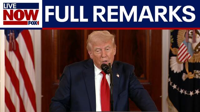 FULL SPEECH: President Trump remarks on investing in America  | LiveNOW from FOX
